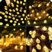 7m 50 LED Solar Led Işık thumbnail 4