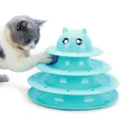 3 Katlı Turntable Kedi Oyuncağı thumbnail 5