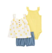 Carters Kız Bebek Alt Üst Set 1S528810 Renkli thumbnail 1