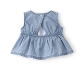 Carters Kız Bebek Body Şort Set 1U529310 Mavi thumbnail 3