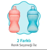 Munchkin Might Grip Alıştırma Bardağı 296ml 9ay+ Mavi thumbnail 4