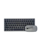Kablosuz Bluetooth Klavye Mouse Seti Şarjlı Tablet Laptop Uyumlu thumbnail 5