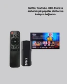 Wifi Ve Bluetooth Destekli Android Tv Dönüştürücü Stick thumbnail 4