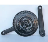 BİSİKLET 3'LÜ AYNAKOL KARBON MODEL 42T thumbnail 2