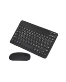 Bluetooth Klavye Mouse Seti Taşınabilir Wireless Bilgisayar Aksesuarı thumbnail 2