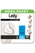 Lady Fit Pamuk Ped Mega Gece 36 Ped thumbnail 1