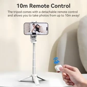 Ulanzi Jj02 Extendable Telefon Tripod Grip Beyaz thumbnail 4