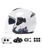 Bt5.3 Çipli Kask İçi Bluetooth Kulaklık 25 Saat Pil thumbnail 4