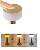 Şarjlı Dokunmatik Led Masa Lambası 3 Renk Dimmer Özellikli thumbnail 3