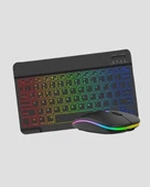 Türkçe Q Klavye Rgb Işıklı Ergonomik Tasarımlı thumbnail 2