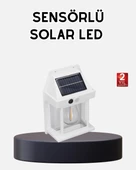 Solar Sensörlü Dış Mekan Lamba 3 Işık Modlu Ve Ip65 Dayanıklı thumbnail 1