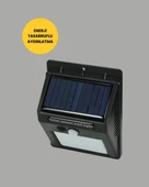 Sensörlü 20 Led Solar Duvar Lambası 3 Metre Algılama Mesafesi thumbnail 2