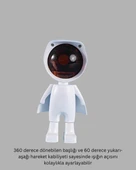 360° Ayarlanabilir Başlıklı Astronot Gece Lambası thumbnail 2