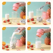 Taşınabilir Pipetli Bardak Blender thumbnail 5