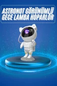 Projeksiyon Astronot Lamba Speaker Sevimli Astronot Bluetooth Hoparlör thumbnail 2