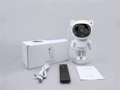 Çocuklara Özel Projeksiyon Astronot Lamba Speaker Sevimli thumbnail 1