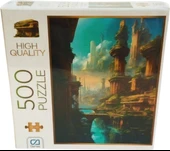 Ca Games Uzaktaki Şehir Puzzle 500 Parça thumbnail 3