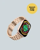 41 Mm Kavisli Kasa Akıllı Saat Ios Ve Android Uyumlu thumbnail 4