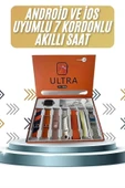 7 Kordonlu Akıllı Saat Plastik Kordon Hasır Kordon Çelik Kordon thumbnail 2