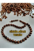SEVER DOĞAL TAŞ SİNDİA AĞACI TESBİH thumbnail 3