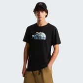 M MOUNTAIN LINE REGULAR SHORT SLEEVE TEE Black Black L thumbnail 1