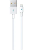 Ttec Lightning Iphone Şarj Ve Data Kablosu - Beyaz - 100cm - 2dk7508b BEYAZ thumbnail 1