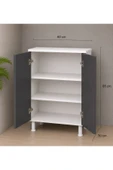 GONCA 85 CM ÇOK AMAÇLI DOLAP ANTRASİT thumbnail 3