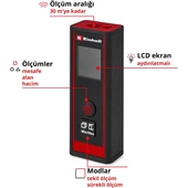 EİNHELL TC-LD 30 R LAZER METRE 30M thumbnail 2