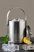 Cooket 2 Litre Çelik Buz Kovası YK1839 thumbnail 4