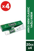 ARKO Klasik Yağlı Krem 20 Cc 4'Lü Set thumbnail 1