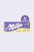 Milka Beyaz Çikolata 80gr - 6 adet thumbnail 1