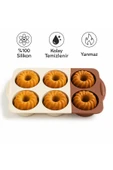CKM silikon 6'Lı Tepsi Muffin Kek Kalıbı thumbnail 1