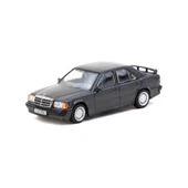 1/64 MODEL ARAÇ 190 E 2.3-16 Blue-Black metallic thumbnail 1