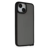 İphone 14 Kılıf Elegant Kapak - Siyah thumbnail 1