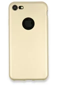 Newface Apple iPhone 7 Kılıf First Silikon - Gold thumbnail 1