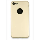 Newface Apple iPhone 7 Kılıf First Silikon - Gold thumbnail 2