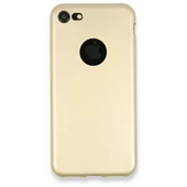 Newface Apple iPhone 7 Kılıf First Silikon - Gold thumbnail 3