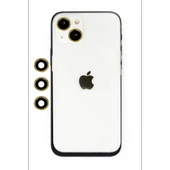 Newface Apple iPhone 14 Shine Kamera Lens - Gold thumbnail 2