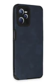 Newface Realme C35 Kılıf Loop Deri Silikon - Lacivert thumbnail 2