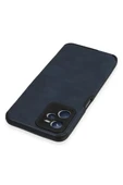 Newface Realme C35 Kılıf Loop Deri Silikon - Lacivert thumbnail 3