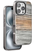 Venco Apple iPhone 16 Pro Wave Kapak - Sarı thumbnail 1