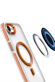 Joko Apple iPhone 16E Bella Magsafe Kapak - Turuncu thumbnail 3