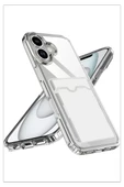 Newface Apple iPhone 17 Kart Şeffaf Silikon - Şeffaf thumbnail 3