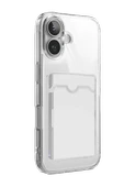 Newface Apple iPhone 17 Kart Şeffaf Silikon - Şeffaf thumbnail 1