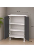 GONCA 85 CM ÇOK AMAÇLI DOLAP ANTRASİT thumbnail 3