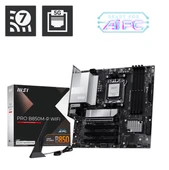 MSI Pro B850M-P Wifi AM5 D5 Hdmi Dp Type-C thumbnail 1