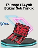 Nevamel Profesyonel Paslanmaz Çelik Manikür & Pedikür Seti thumbnail 1