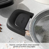 Emsan Fortis Granit 6 Parça Sahan Seti - Gri thumbnail 3
