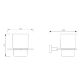 FC-40106 Krom Diş Fırçalığı thumbnail 2