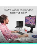 Logitech Mx Master 4 910-007562 Siyah Şarjlı Kablosuz Mouse thumbnail 4